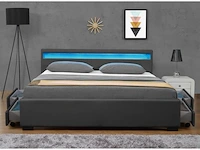 Gestoffeerd bed lyon 140 x 200 cm - afbeelding 3 van  7