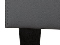 Gestoffeerd bed paris - 180 x 200 cm - donkergrijs - led verlichting - afbeelding 5 van  13