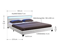 Gestoffeerd bed paris - afbeelding 2 van  10