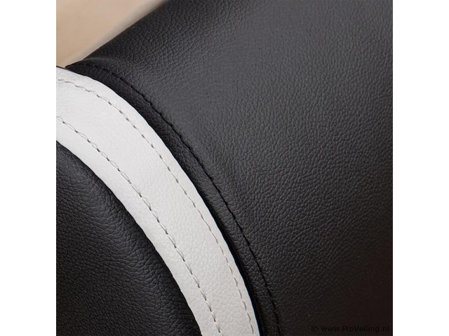 Gestoffeerd bed sevilla - 180 x 200 cm - zwart - led verlichting - afbeelding 12 van  15