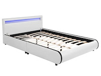 Gestoffeerd bed sevilla 140 x 200 cm - afbeelding 8 van  12