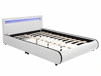 Gestoffeerd bed sevilla 140 x 200 cm - afbeelding 8 van  12