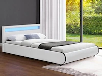 Gestoffeerd bed sevilla 140 x 200 cm - afbeelding 5 van  12