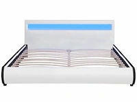 Gestoffeerd bed sevilla 140 x 200 cm - afbeelding 10 van  12