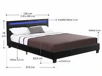 Gestoffeerd bed verona - afbeelding 7 van  7