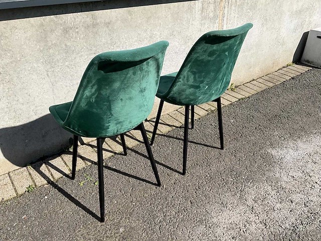 Gestoffeerde restaurantstoel (33x) - afbeelding 4 van  4