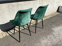 Gestoffeerde restaurantstoel (33x) - afbeelding 4 van  4