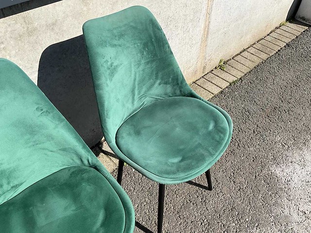 Gestoffeerde restaurantstoel (33x) - afbeelding 4 van  6