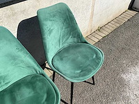 Gestoffeerde restaurantstoel (33x) - afbeelding 4 van  6