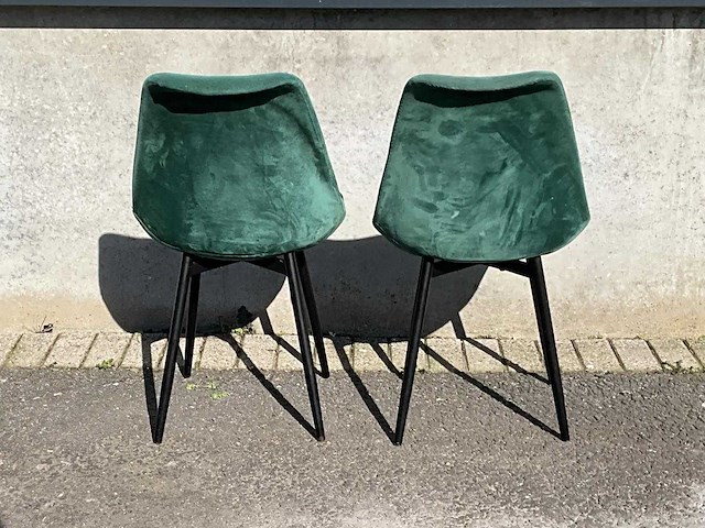 Gestoffeerde restaurantstoel (33x) - afbeelding 6 van  6