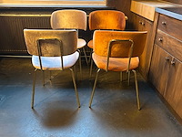 Gestoffeerde restaurantstoel (4x) - afbeelding 5 van  5