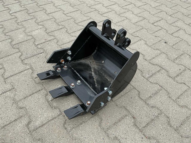 Getande graafbak minikraan / minigraver - afbeelding 2 van  4