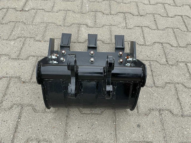 Getande graafbak minikraan / minigraver - afbeelding 4 van  4