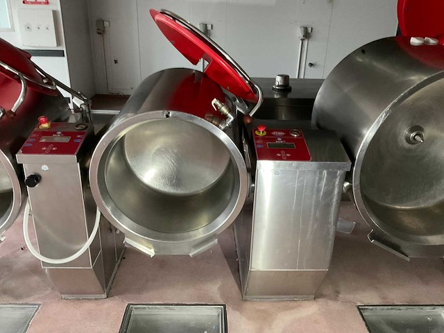 Getinge - ms150 - industriële kook-/snij- en terugkoelketellijn - afbeelding 10 van  10