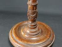 Getordeerd houten lampvoet - afbeelding 3 van  5