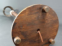 Getordeerd houten lampvoet - afbeelding 5 van  5