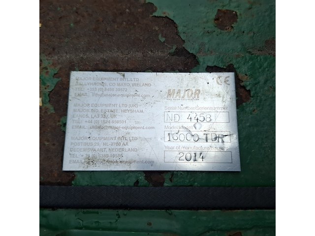 Getrokken maaier, major, tdr16000, 2014 - afbeelding 3 van  46