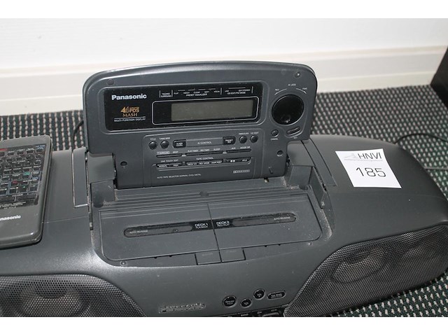 Getto blaster panasonic bi-amp 4-drive. - afbeelding 3 van  3