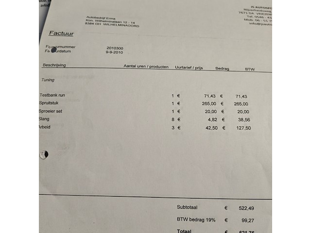 Getunede cilinderkop voor vw 1600, vw, golf 1600 - afbeelding 4 van  4