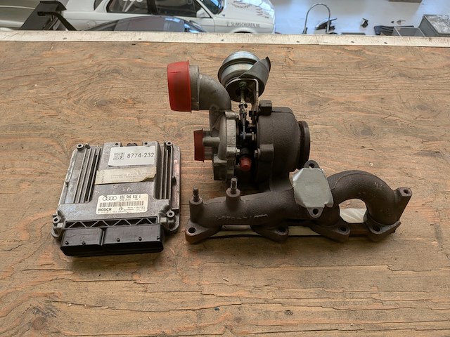 Getunede turbo met een getunede ecu bouwjaar 2003-2008 - afbeelding 5 van  12