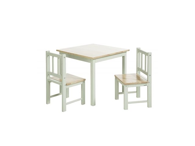 Geuther 2413set grna 2413 kindertafel en twee stoelen - afbeelding 1 van  4