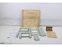 Geuther 2413set grna 2413 kindertafel en twee stoelen - afbeelding 3 van  4