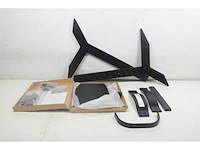 Geuther houten meegroeistoel inclusief eetblad 5punts veiligheidsgordel zwart - afbeelding 1 van  1