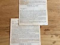 Gevangenisbrieven verzetstrijder 1942 - afbeelding 1 van  3