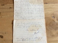 Gevangenisbrieven verzetstrijder 1942 - afbeelding 3 van  3