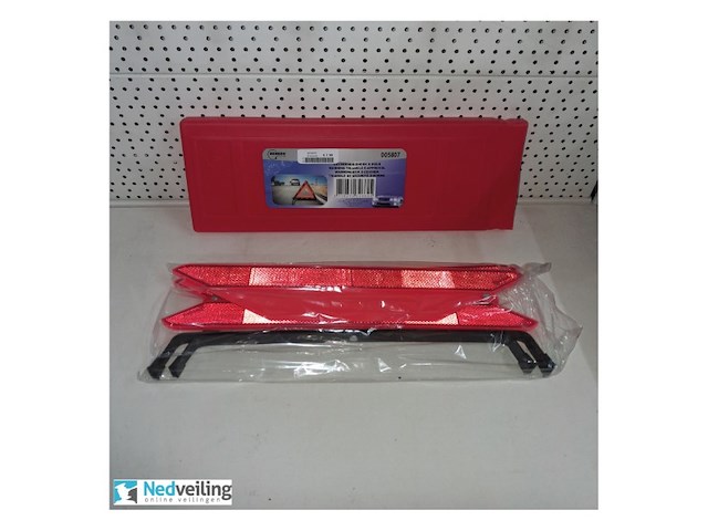 Gevaren driehoek in plastic case - afbeelding 2 van  3