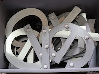 Gevelletters, diverse soorten - afbeelding 2 van  5