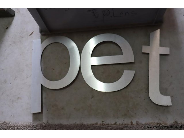 Gevelletters, diverse soorten - afbeelding 4 van  5