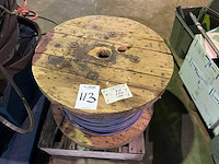 Gevlochten staalkabel op haspel - afbeelding 1 van  4