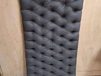 Gevoerd hoofdbord - ca. 122x59x5 cm - afbeelding 1 van  3