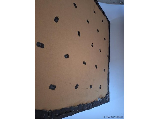 Gevoerd hoofdbord - ca. 122x59x5 cm - afbeelding 3 van  3