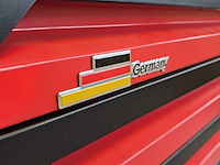 Gevulde gereedschapstrolley met 7 laden +/- 190 delig, air force jet, rood - afbeelding 3 van  22