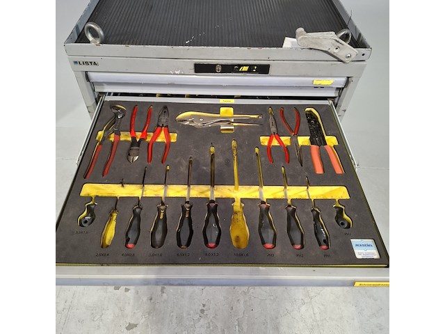 Gevulde gereedschapswagen, lista - afbeelding 9 van  12