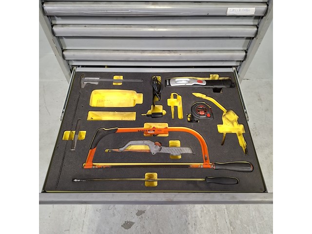 Gevulde gereedschapswagen, lista - afbeelding 2 van  12