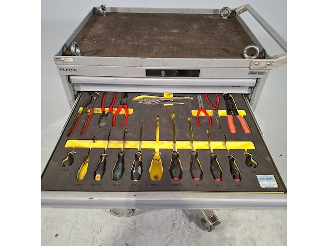 Gevulde gereedschapswagen, lista - afbeelding 9 van  12