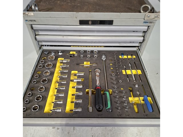 Gevulde gereedschapswagen, lista - afbeelding 10 van  12