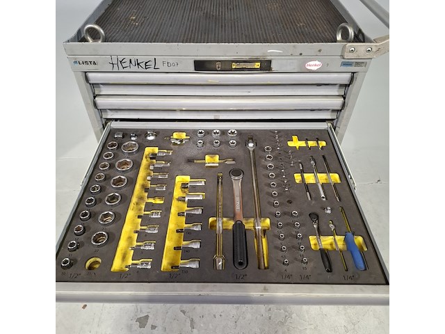 Gevulde gereedschapswagen, lista - afbeelding 10 van  12