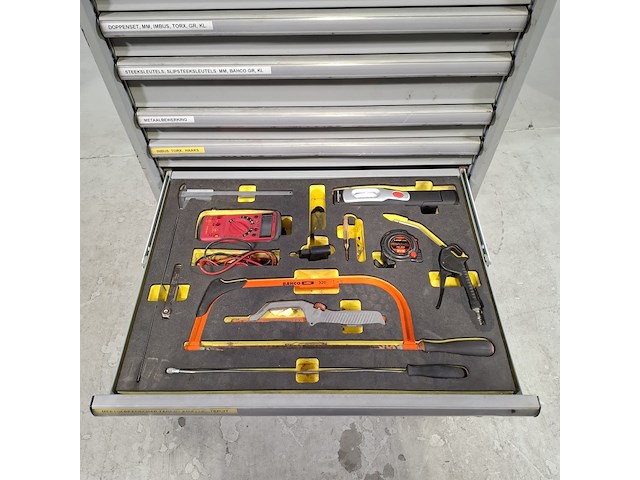 Gevulde gereedschapswagen, lista - afbeelding 2 van  11