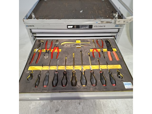 Gevulde gereedschapswagen, lista - afbeelding 7 van  11