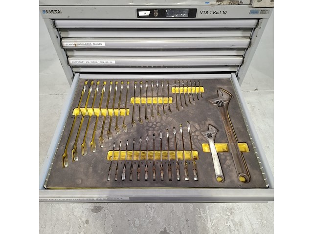 Gevulde gereedschapswagen, lista - afbeelding 9 van  11