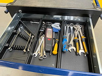 Gevulde gereedschapswagen met (gedore) gereedschap - afbeelding 3 van  7
