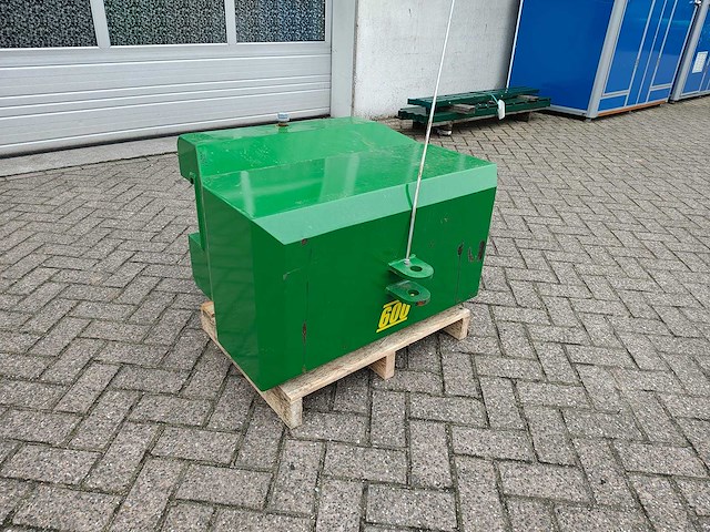 Gewicht blok tractor 600kg - afbeelding 1 van  8
