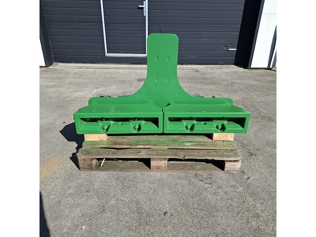 Gewichtdrager, john deere, groen, 2025 - afbeelding 1 van  8