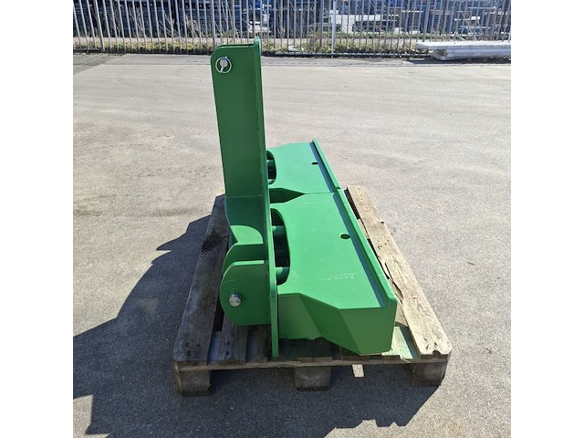 Gewichtdrager, john deere, groen, 2025 - afbeelding 3 van  8