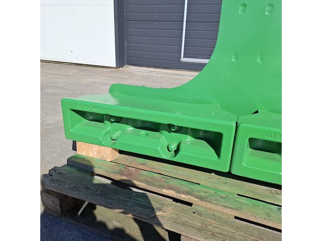 Gewichtdrager, john deere, groen, 2025 - afbeelding 8 van  8