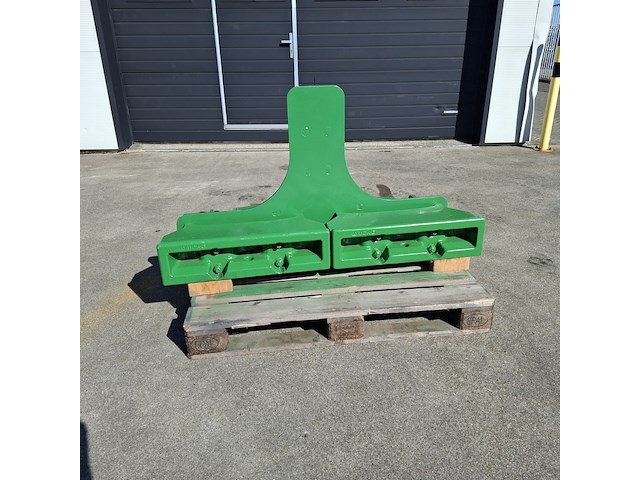 Gewichtdrager, john deere, groen, 2025 - afbeelding 1 van  7